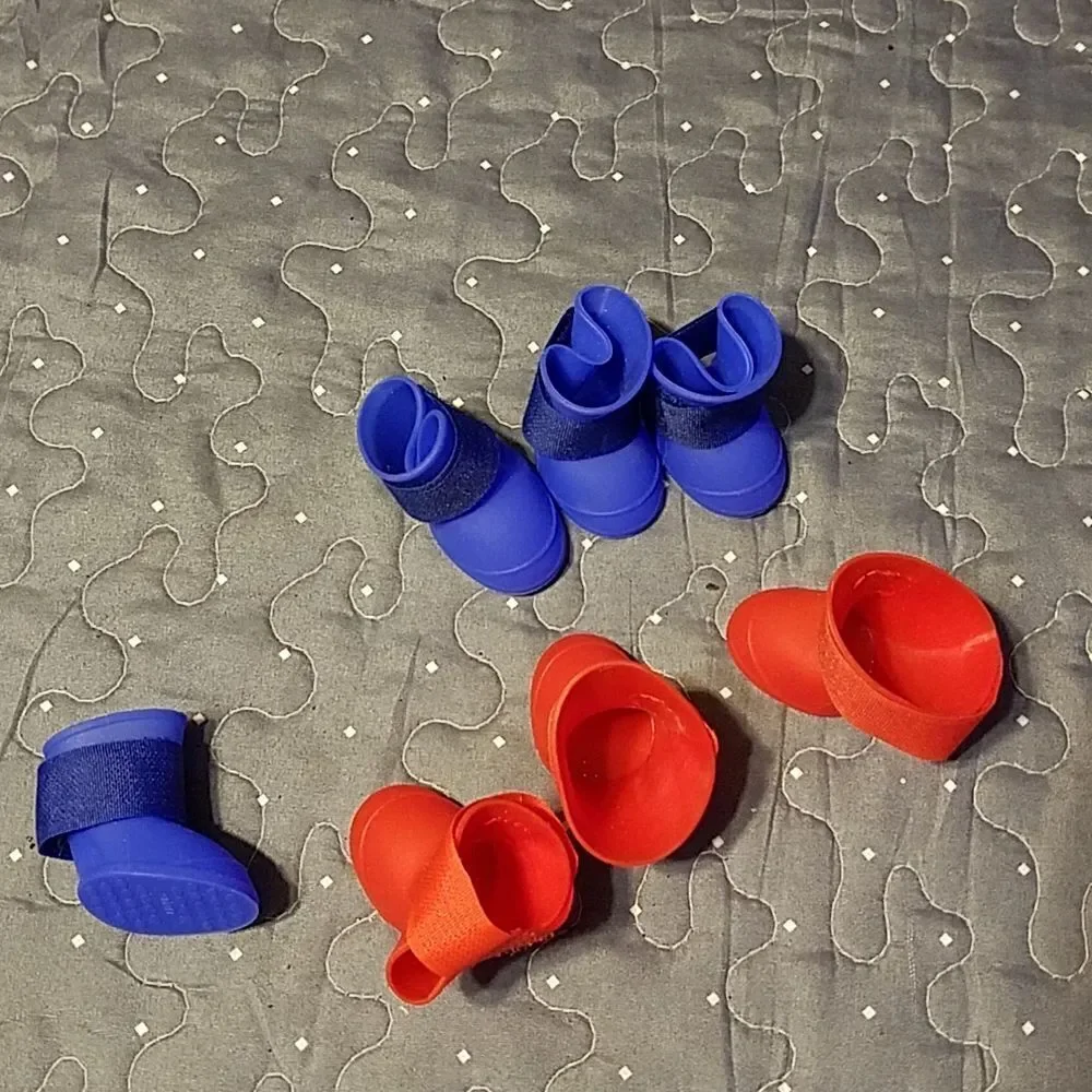 Dog rain boots size small